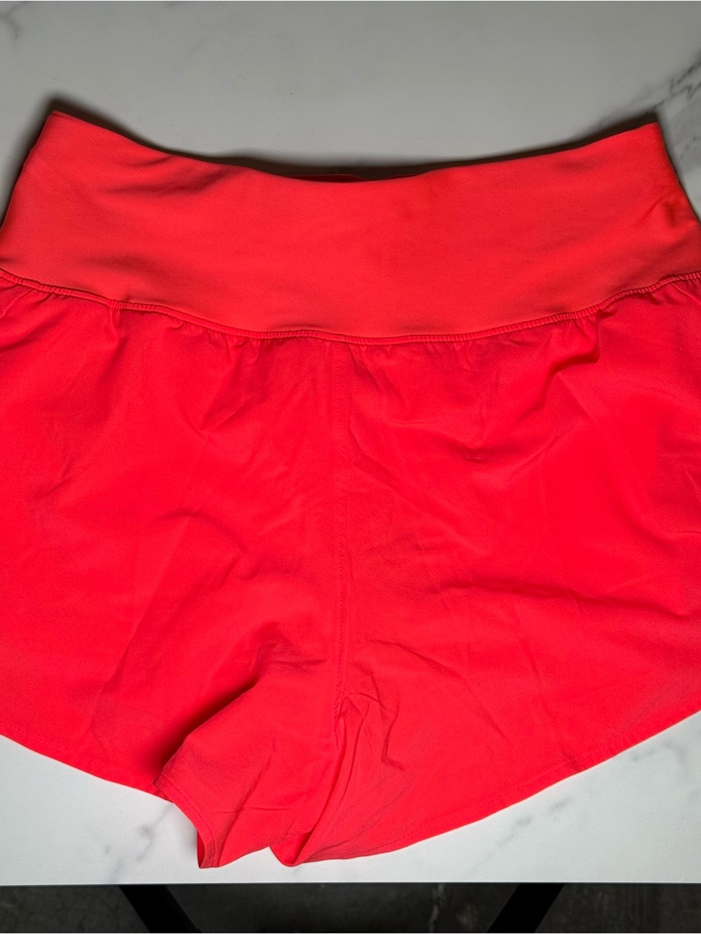 Brooks Women's Chaser 3 Short 2.0 Neon Coral Running Shorts - Picture 2 of 3